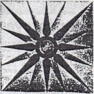 Ancient Sun Logo - solar symbols