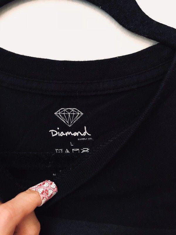 Finger Diamond Supply Co Logo - Diamond supply co T- Shirt - vinted.com