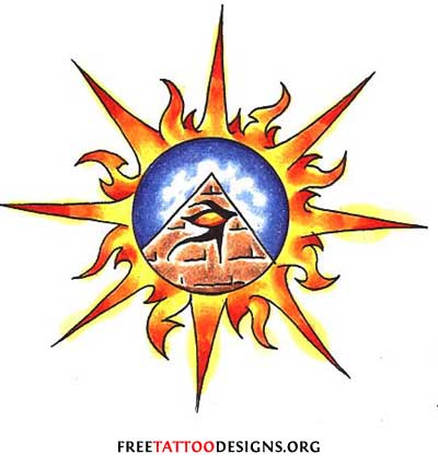 Ancient Sun Logo - 65 Sun Tattoos | Tribal Sun Tattoo Designs