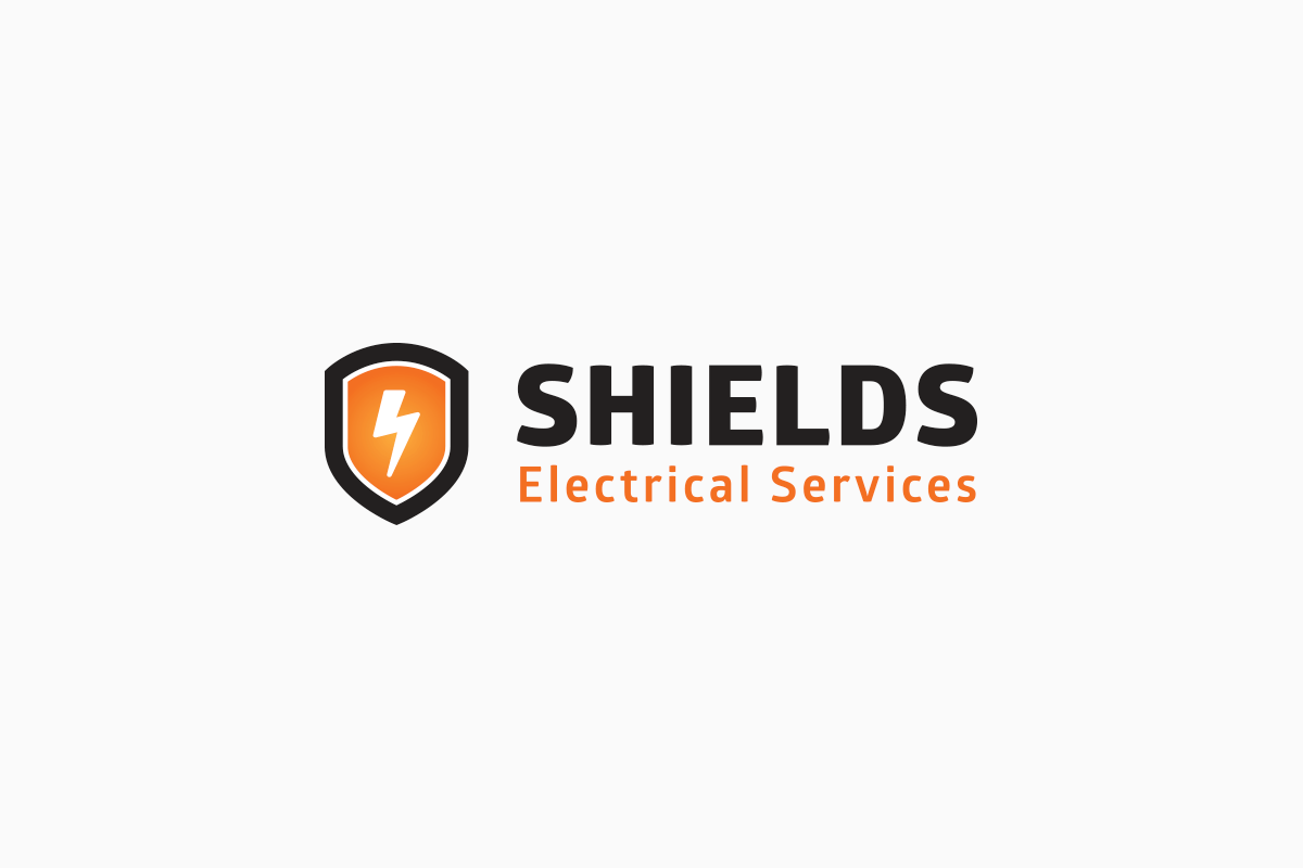 Electrical Service Logo - Shields Electrical Services Logo Design - Squegg Brand Consultants ...