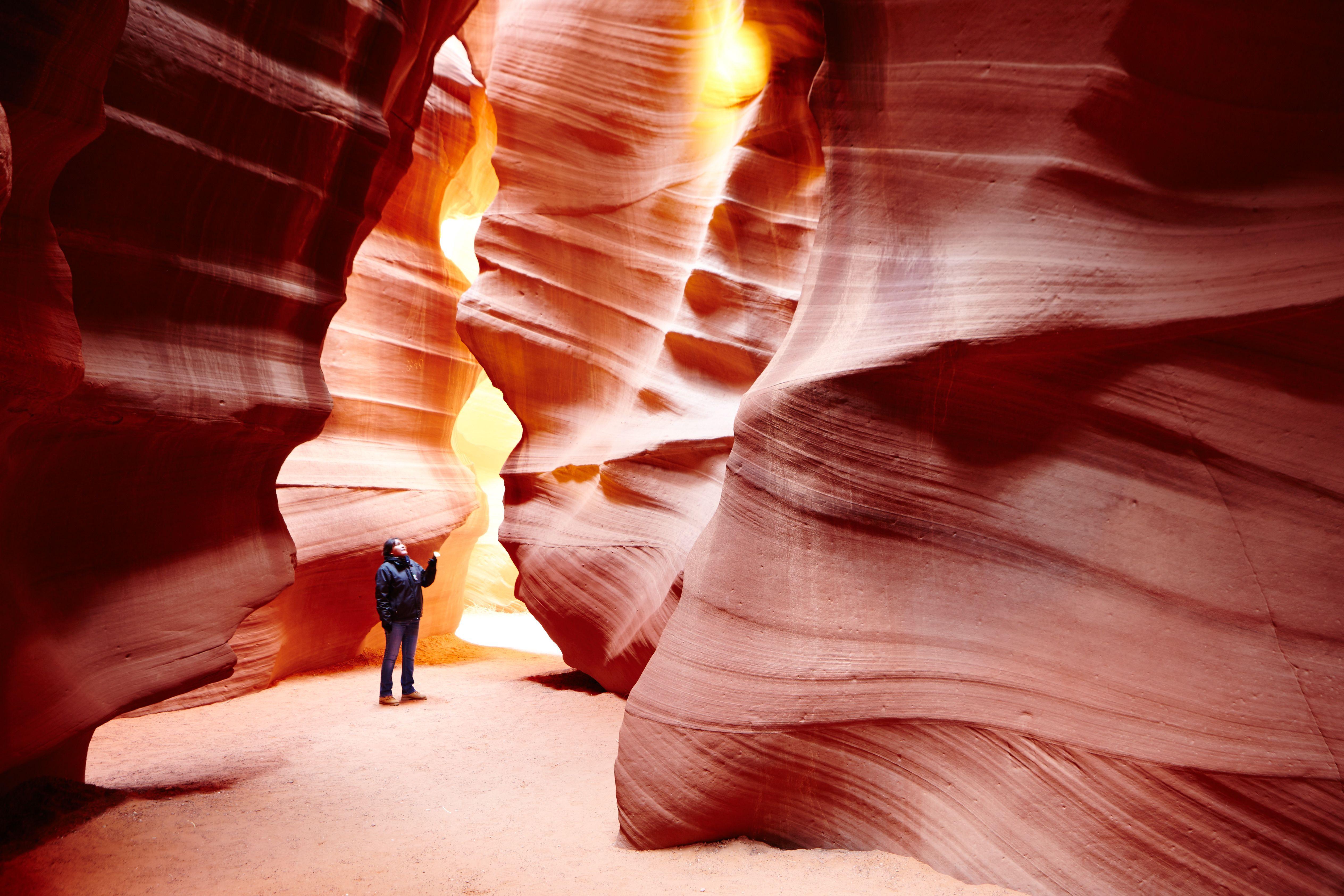 Antelope Canyons Logo - Antelope Canyon. Page & Glen Canyon National Recreation Area, USA