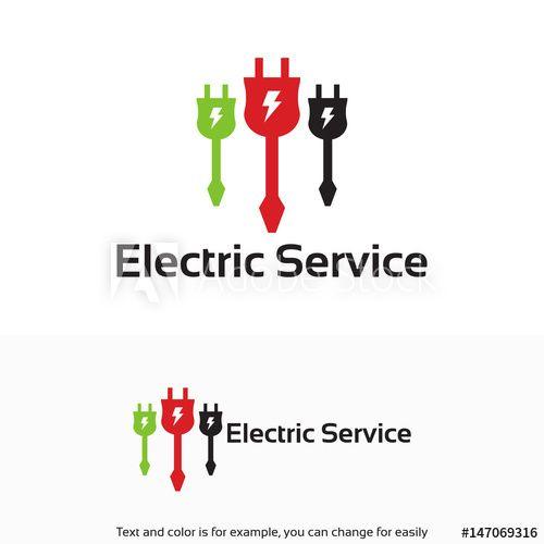Electrical Service Logo - Electrical Service Logo design template, vector illustration - Buy ...