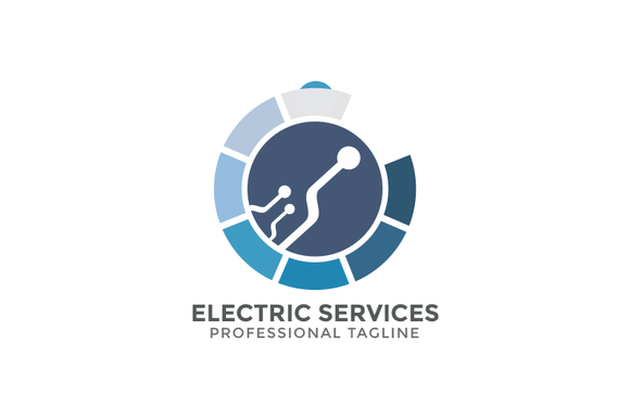 Electrical Services Logo - Electric Services Logo by Golden-Brand on Creative Market | logo ...