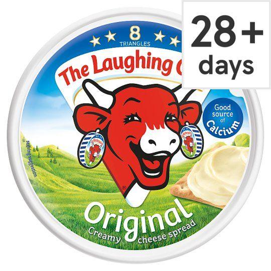 Cow Triangle Logo - The Laughing Cow Original Cheese Triangles 140 G - Tesco Groceries