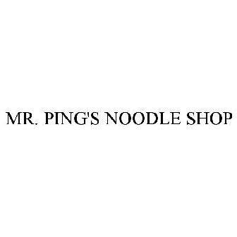 Mr. Ping Logo - MR. PING'S NOODLE SHOP Trademark Application of DreamWorks Animation ...