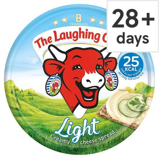 Cow Triangle Logo - The Laughing Cow Light Cheese Triangles 140 G