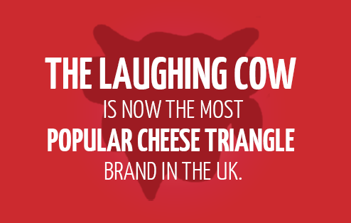 Cow Triangle Logo - The Laughing Cow Cheese - Bel UK