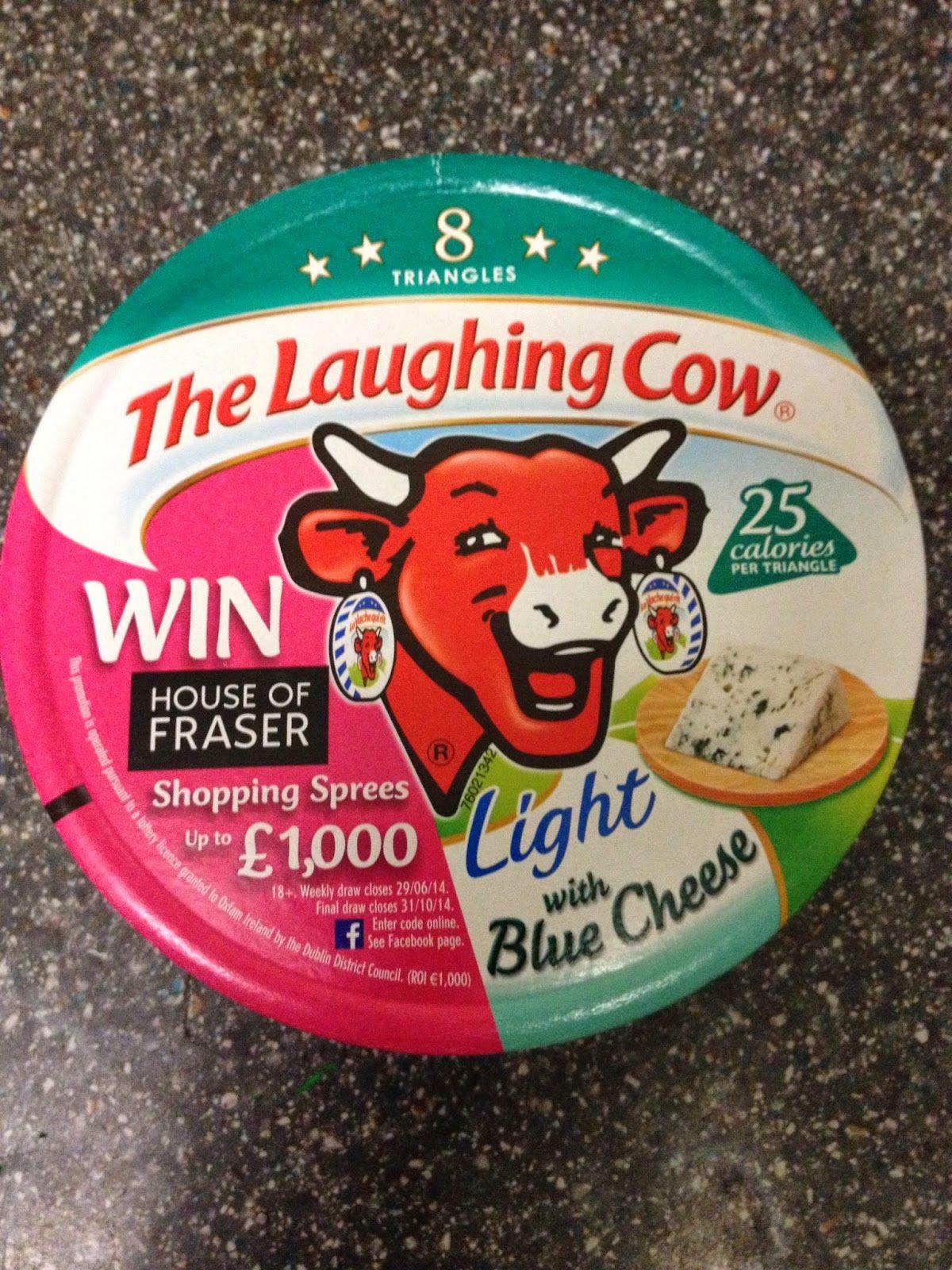 Cow Triangle Logo - A Review A Day: Today's Review: The Laughing Cow Triangles With Blue