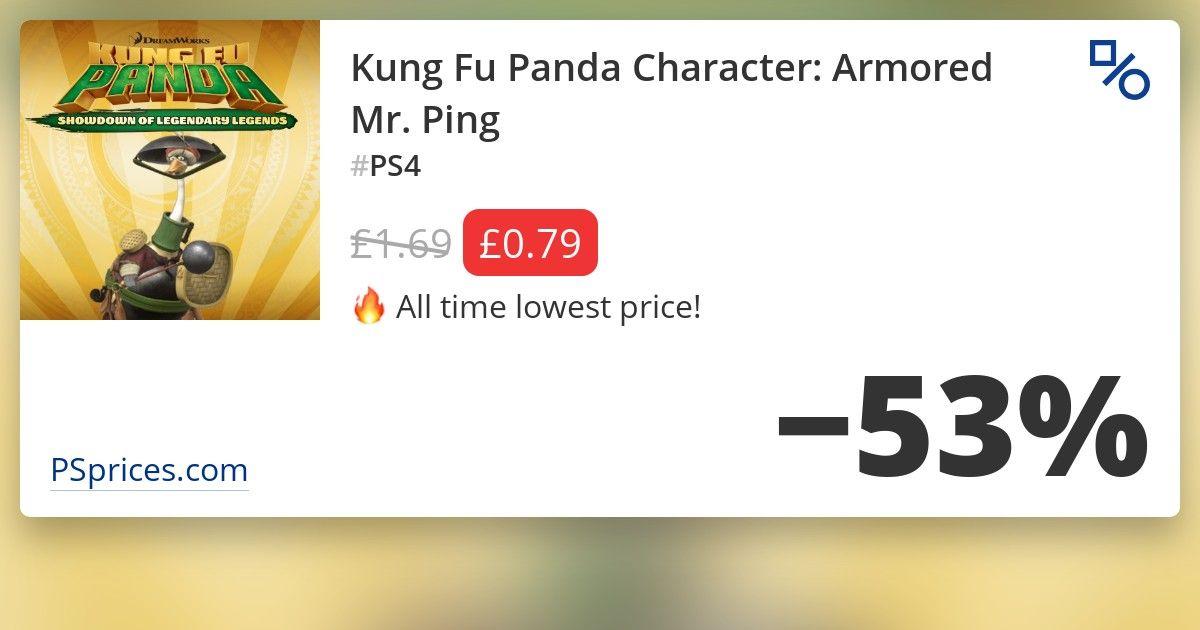 Mr. Ping Logo - Get 53% off Kung Fu Panda Character: Armored Mr. Ping for PS4 Oct