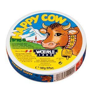 Cow Triangle Logo - Happy Cow Cheese Triangles 12x140g – FMayer Imports