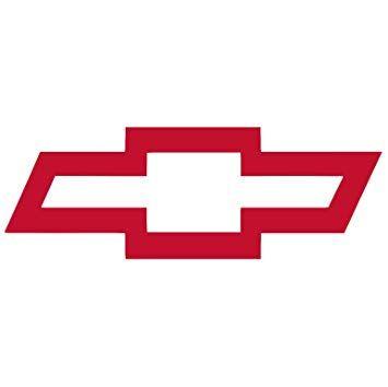 Red Chevy Logo - Amazon.com: Chevy Bowtie Vinyl Sticker Decal (2