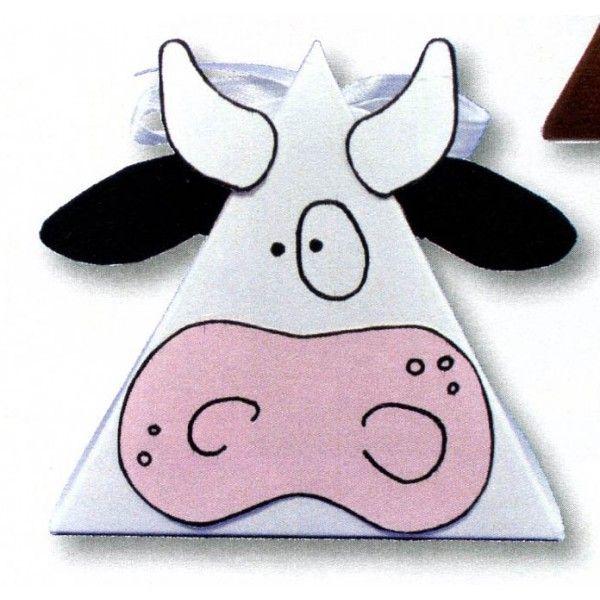 Cow Triangle Logo - Cow & Owl Maker - Stamplistic