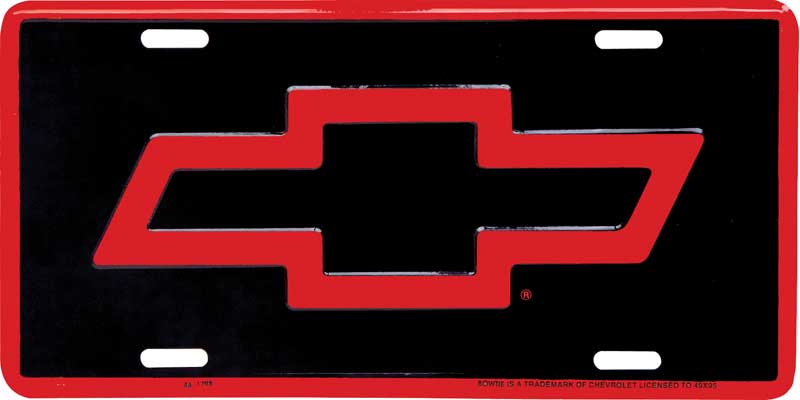 Red Chevy Logo - 1930-2013 All Makes All Models Parts | HB15858 | Black And Red Chevy