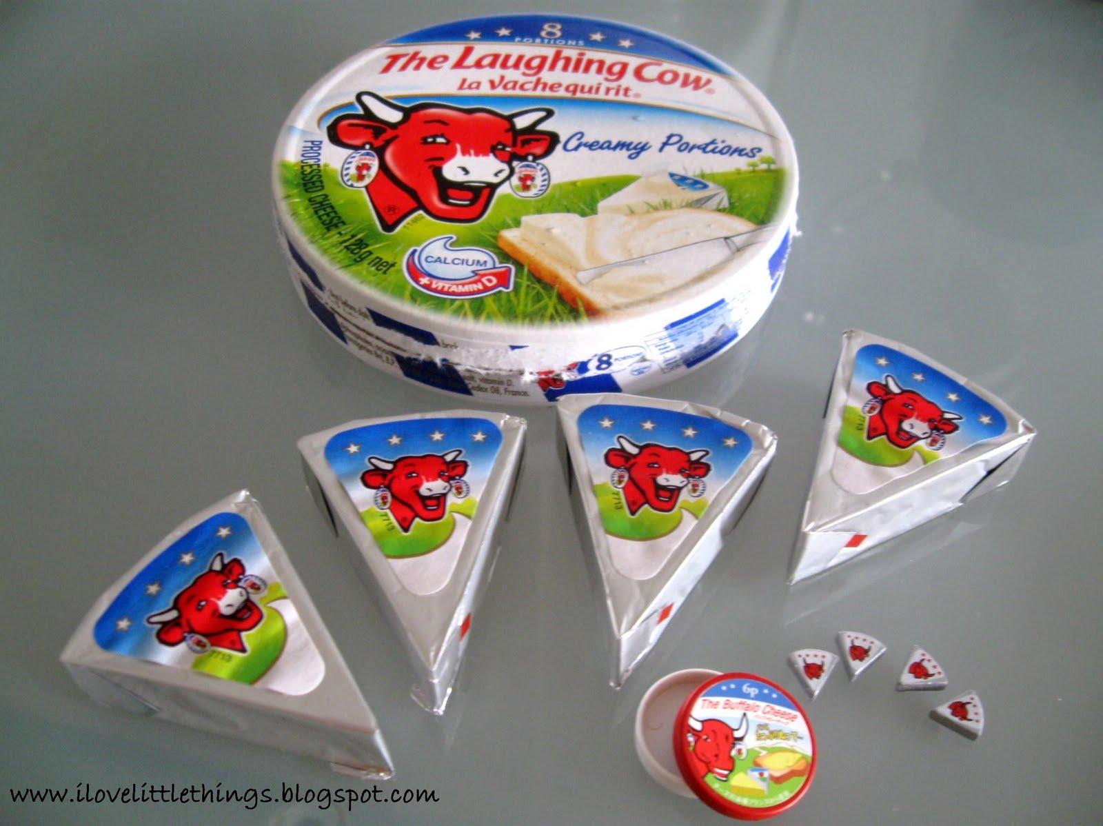 Cow Triangle Logo - Miniatures by I Love Little Things: Re-ment's Laughing Cow