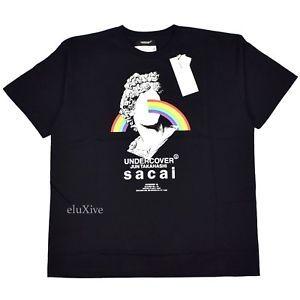 Undercover Clothing Logo - NWT Undercover Sacai Hypefest Pink Floyd Statue Logo Print T-Shirt ...