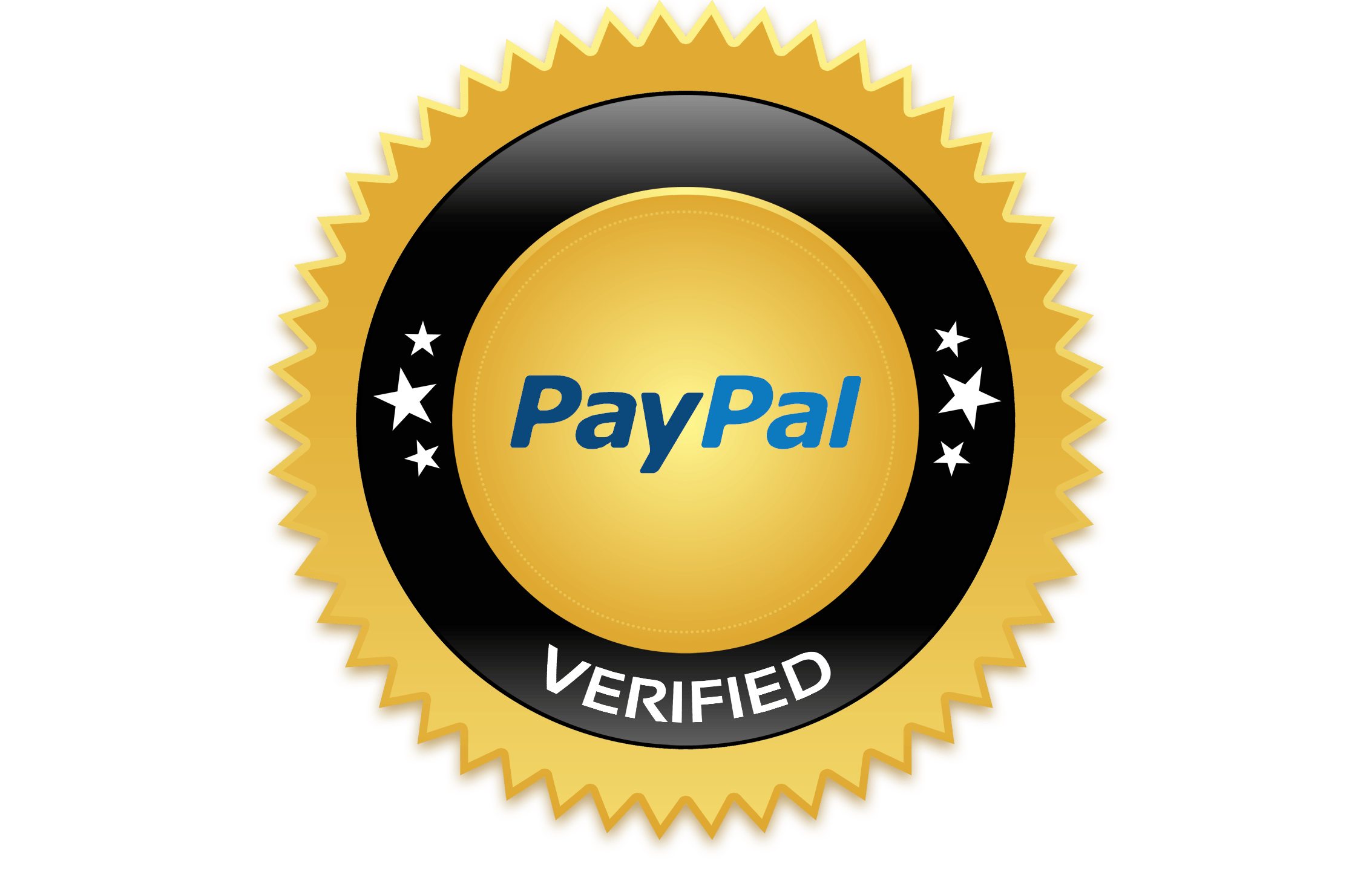 We Accept PayPal Verified Logo - Paypal Verified Logo, Paypal Icon, Symbols, Emblem Png - Free ...