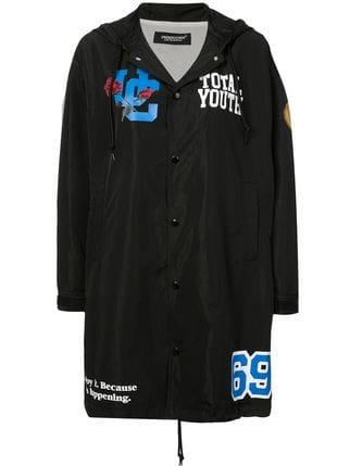 Undercover Clothing Logo - Undercover Logo Patch Coat - Farfetch