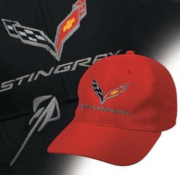 Cool Stingrays Logo - Corvette Hat, C7 STINGRAY & Flags Cool Max Performance