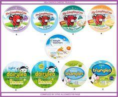 Cow Triangle Logo - Laughing cow cheese triangles slimming world syn values | Slimming ...