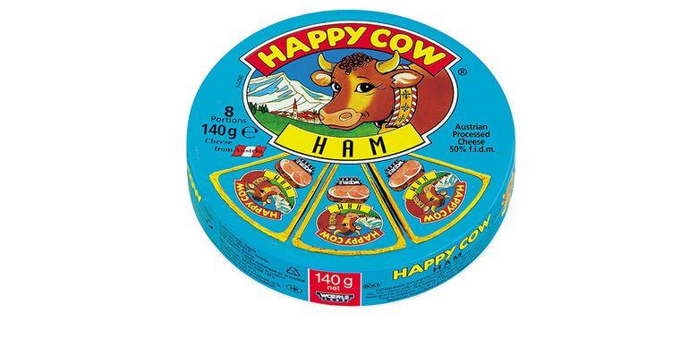 Cow Triangle Logo - Triangles of processed cheese - Happy Cow