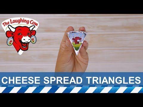 Cow Triangle Logo - Light Cheese Spread Triangle | The Laughing Cow UK - YouTube