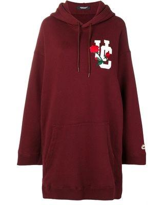 Undercover Clothing Logo - New Bargains on Undercover embroidered logo hoodie dress