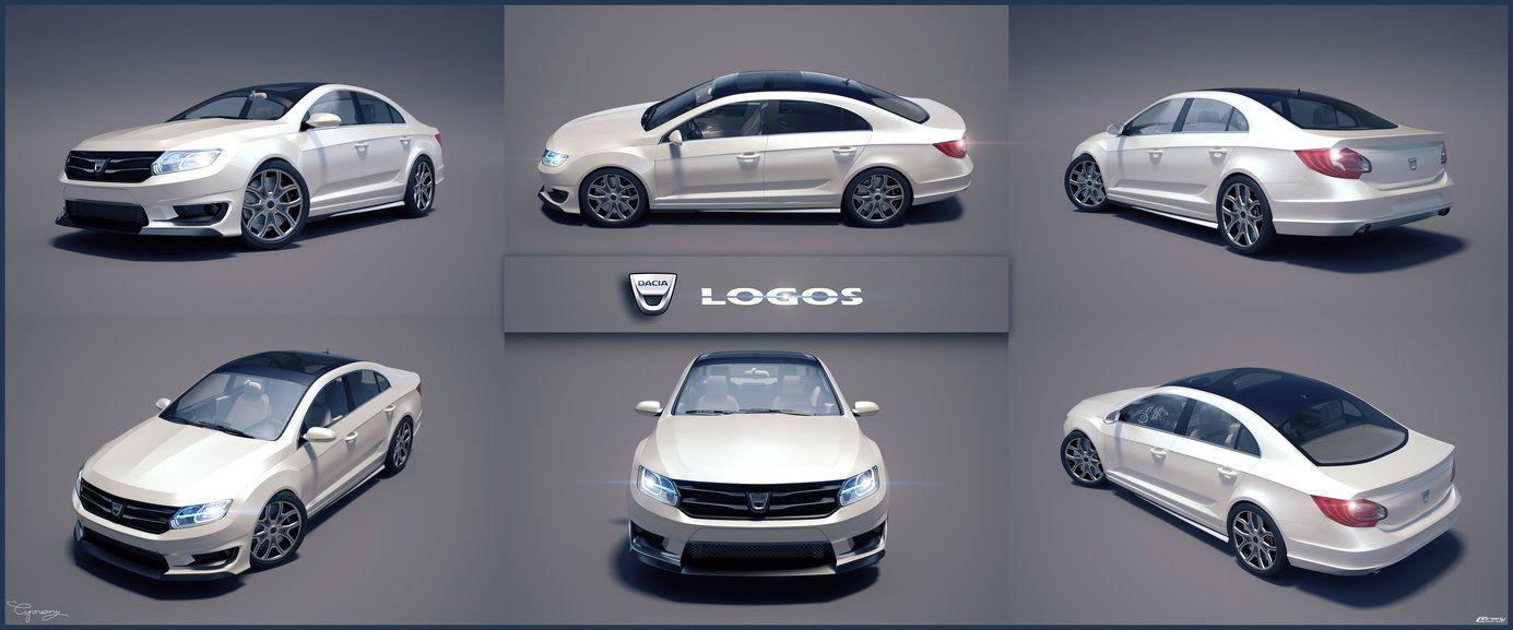 Dacia Car Logo - Dacia Logos: a Futuristic Logan Concept with Passat CC Lines ...