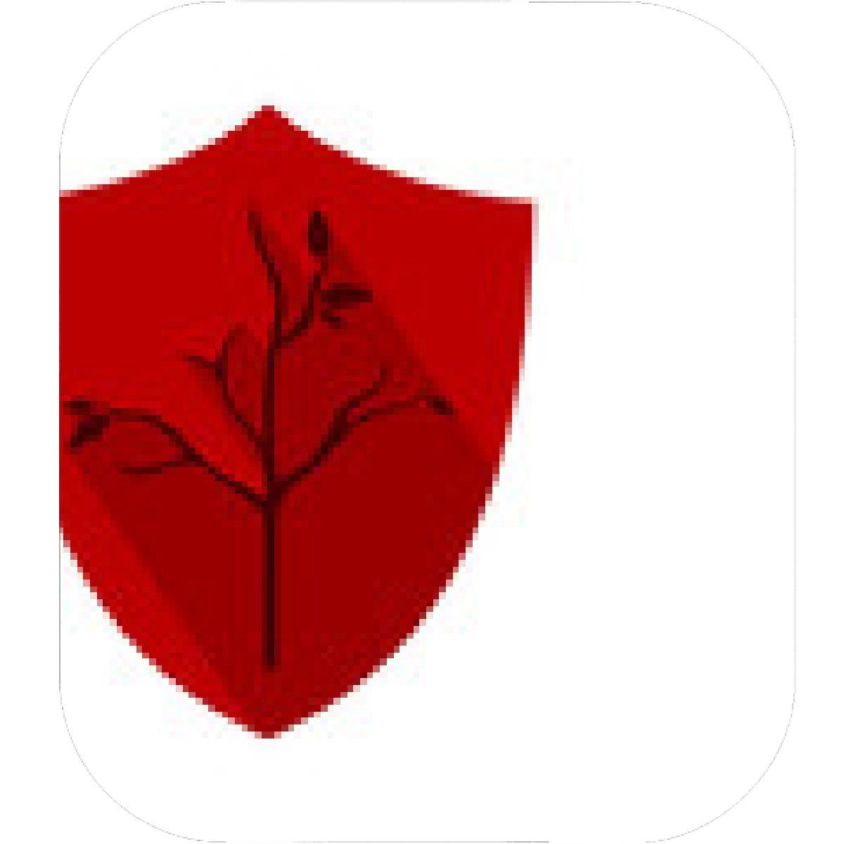 Tree with Red Shield Logo - Designs