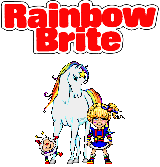 Rainbow Brite Logo - RichB's Microheroes