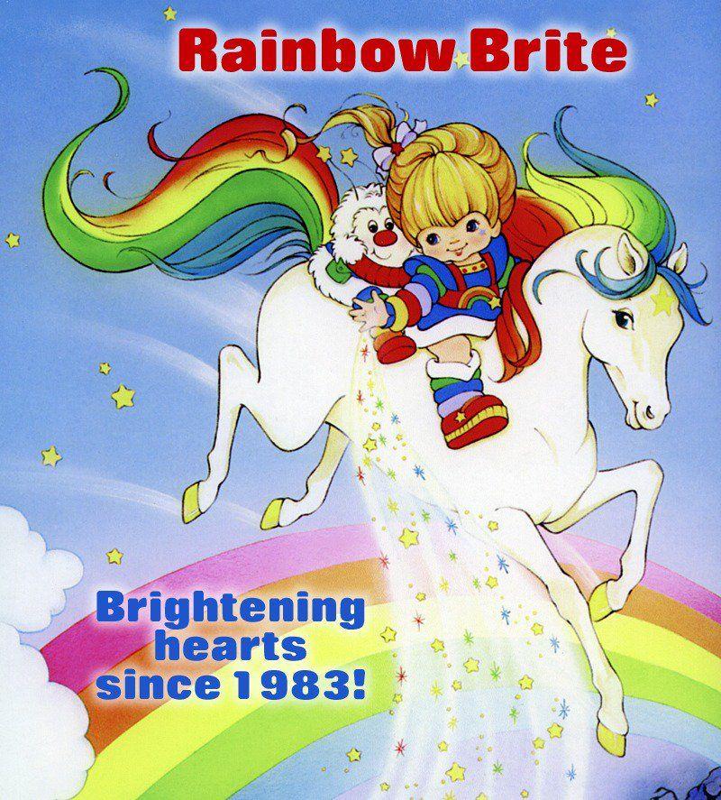Rainbow Brite Logo - 
