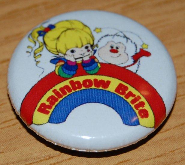 Rainbow Brite Logo - Rainbow Brite Logo 2 - £0.85 : Campdave Badges, 25mm 1 Inch Button