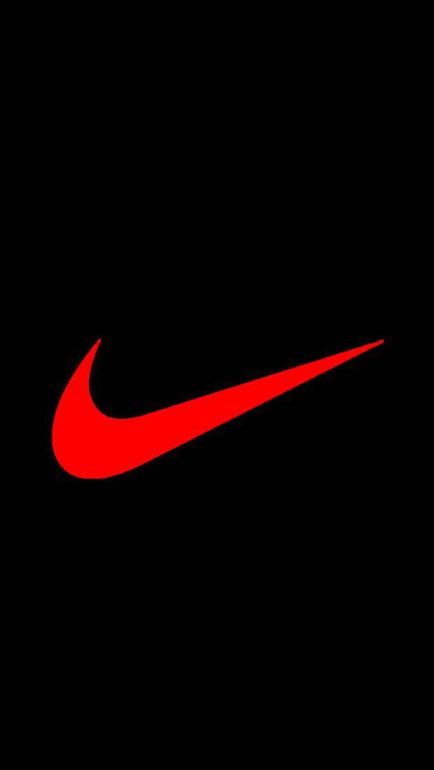 Red and Black Nike Logo - Red nike Logos