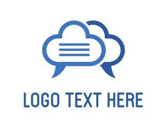 Text Bubble Logo - Speech Bubble Logo Maker | BrandCrowd