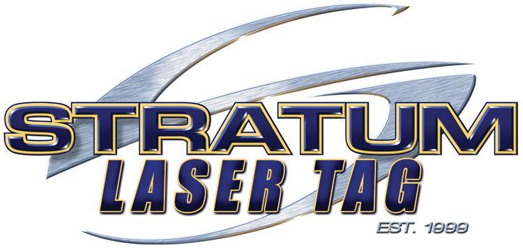 LAZER Tag Logo - Stratum Laser Tag