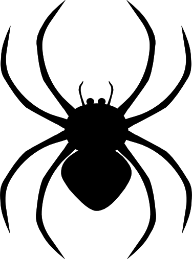 Black Spider Logo - Download Free png Black Spider Siluet Logo Png Image | DLPNG