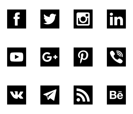 White Social Logo - The Power Of Social Media Icons Designs Bucket Free Logo Image ...
