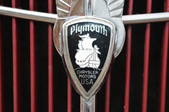 Plymouth Emblems Logo - Plymouth 1935 Chrysler Plymouth Karosserie Tuescher convertible 4d