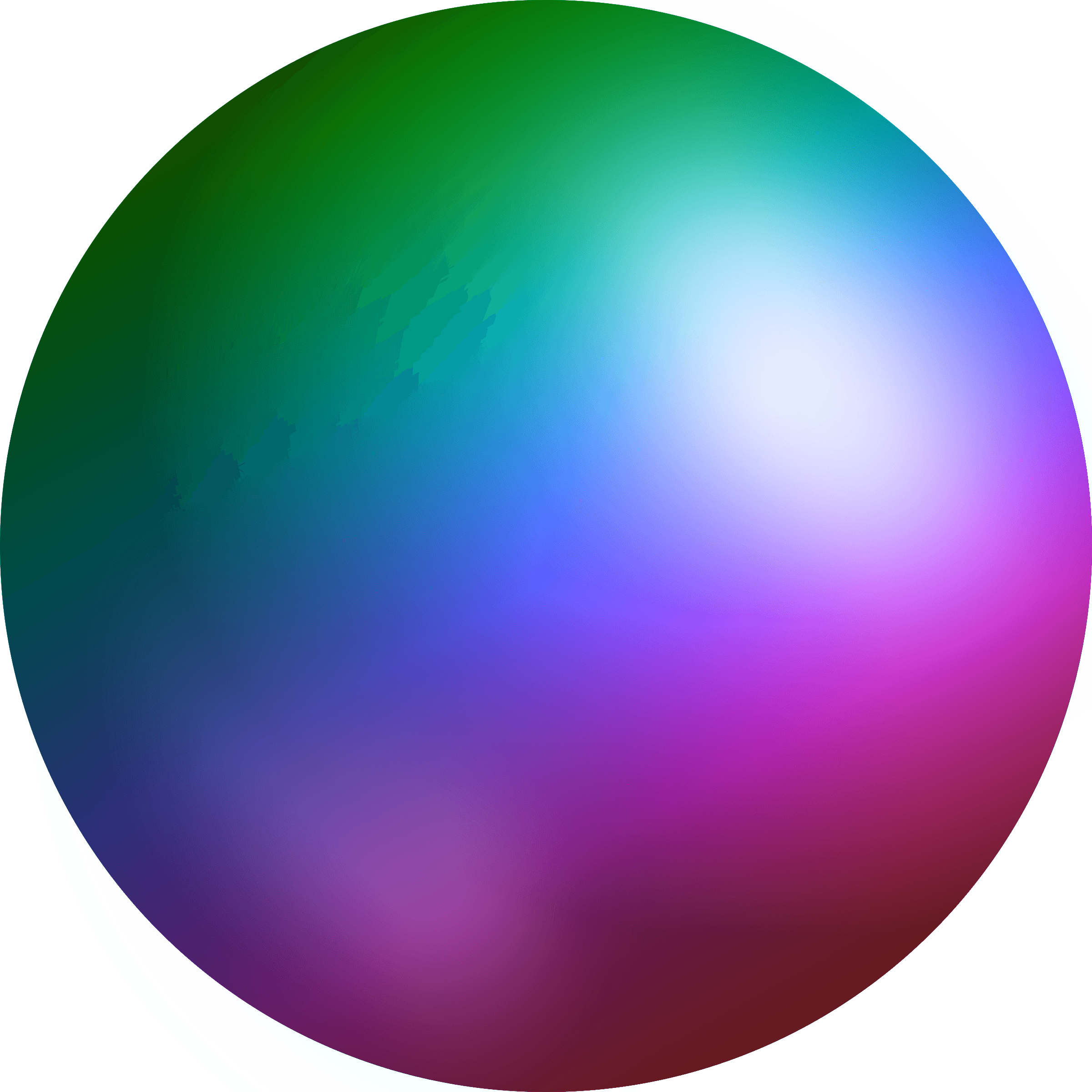Rainbow Sphere Logo - Clipart - Rainbow Sphere