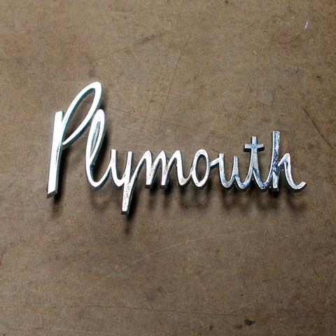 Plymouth Emblems Logo - Plymouth Belvedere Fury fender emblem 1963 63 – Nostalgic Parts