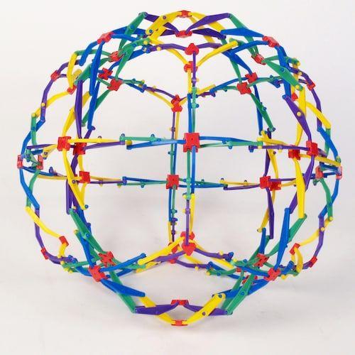 Rainbow Sphere Logo - Hoberman Mini Rainbow Sphere by John N Hansen Co