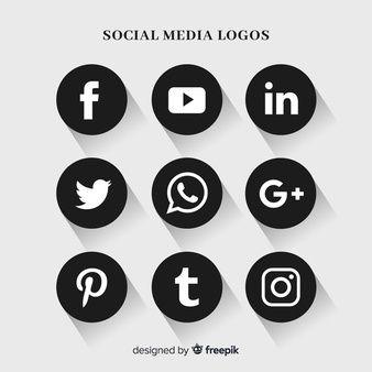 White Social Logo - Linkedin Vectors, Photo and PSD files