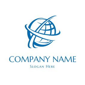 Companies with Globe Logo - Free Transportation Logo Designs | DesignEvo Logo Maker