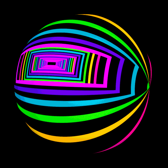 Rainbow Sphere Logo - Rainbow sphere GIF on GIFER