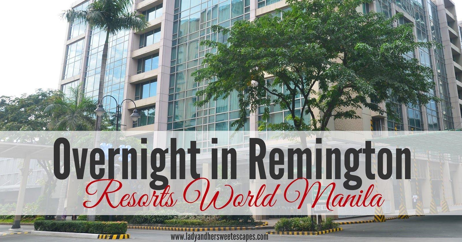 Remington Hotels Logo - Overnight in Remington Hotel Manila | Lady & her Sweet Escapes