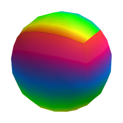 Rainbow Sphere Logo - Rainbow ball - Roblox