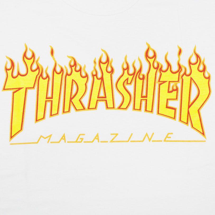 Thrasher Fire Logo - WARP WEB SHOP RAKUTENICHIBATEN: Thrasher THRASHER FLAME 3 c. TEE ...