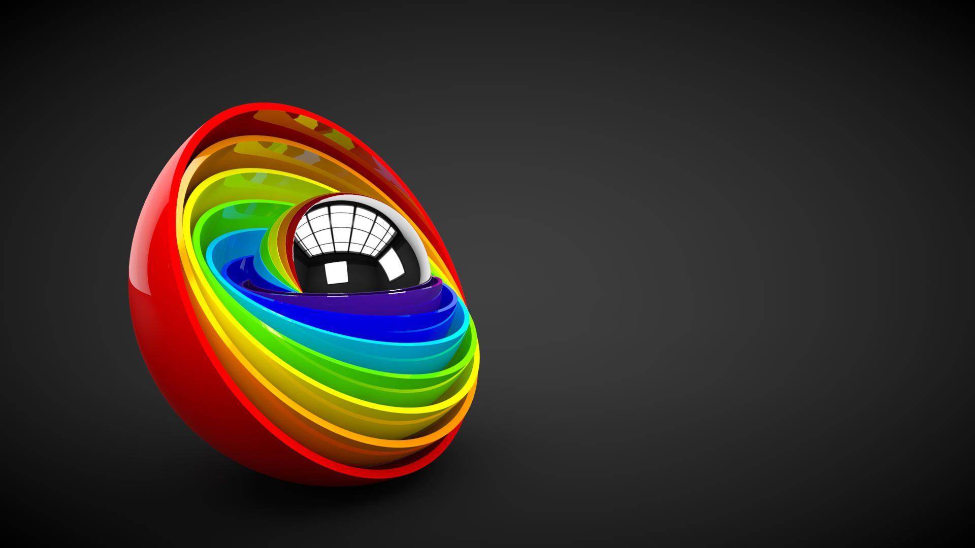 Rainbow Sphere Logo - Rainbow Sphere by MangoTangoFox on DeviantArt