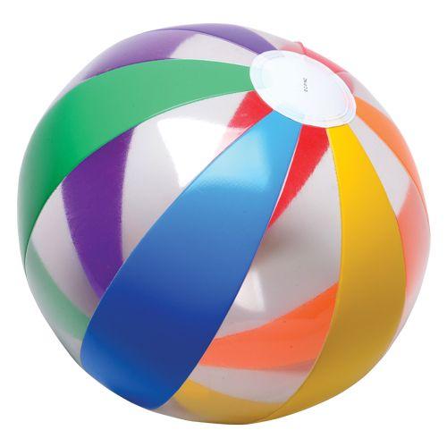 Rainbow Sphere Logo - Clear Rainbow Ball Inflates