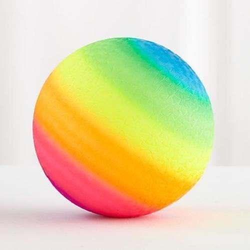 Rainbow Sphere Logo - 18 Giant Jumbo Neon Rainbow Ball