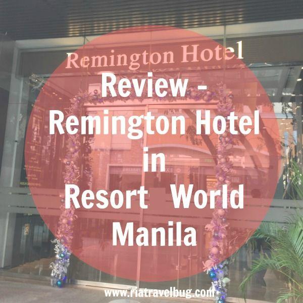 Remington Hotels Logo - Category: Remington Hotel in Resort World Manila | The Travel Bug